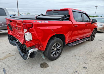 2019 Chevrolet Silverado K1500 Lt, Rear End damage, Copart lot 54284156, photo 3 of 12