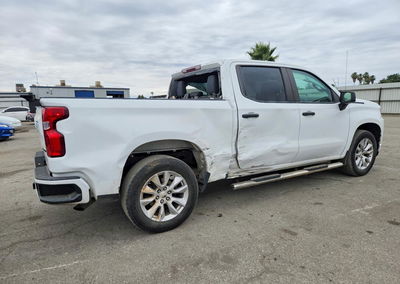 2021 Chevrolet Silverado C1500 Custom, daño Trasero, Copart lote 55213796, foto 3 de 12