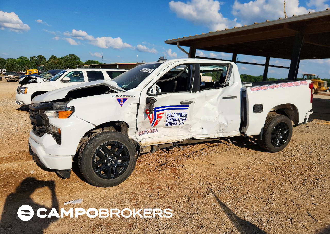2022 Chevrolet Silverado C1500 Custom, uszkodzenie: Całe nadwozie, Copart lot 52860036