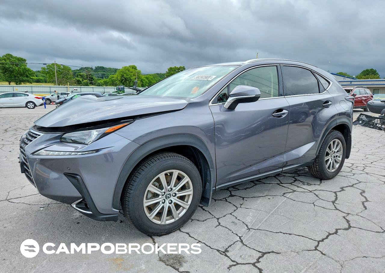 2021 Lexus Nx 300 Base, daño Frontal, Copart lote 58393906