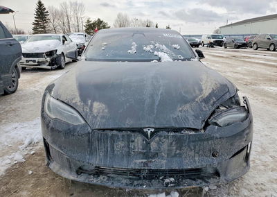 2023 Tesla Model S, пошкодження: Бік, Copart лот 74443725, фото 5 з 12