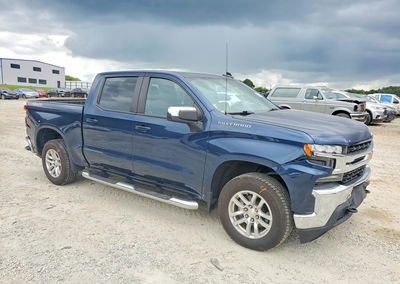 2021 Chevrolet Silverado K1500 Lt, daño Frontal, Copart lote 56504846, foto 4 de 14