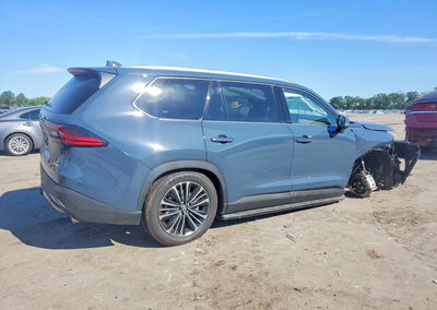 2026 Toyota Grand Highlander Hybrid Max Platinum, daño Frontal, Copart lote 55633786, foto 3 de 13