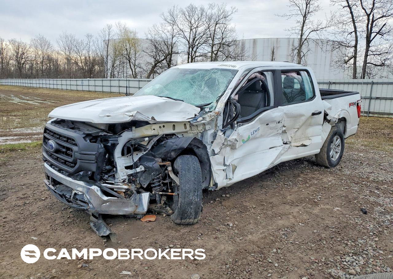 2023 Ford F150 Supercrew, uszkodzenie: Całe nadwozie, Copart lot 49447246