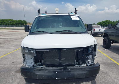 2024 Chevrolet Express Cargo Rwd 2500 Regular Wheelbase Wt, All Over damage, Iaai lot 45419336, photo 12 of 16