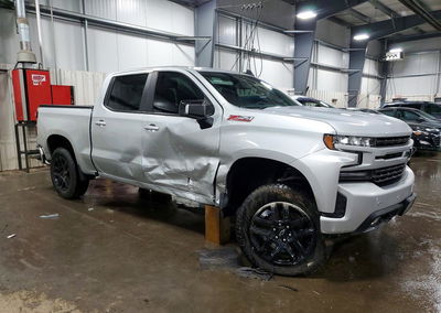 2022 Chevrolet Silverado Ltd K1500 Rst, daño Lateral, Copart lote 55389796, foto 4 de 14