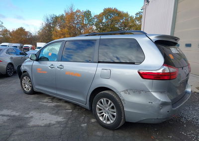 2017 Toyota Sienna Xle Premium 8 Passenger, Biohazard damage, Iaai lot 43482613, photo 3 of 15