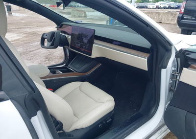 2022 Tesla Model S Dual Motor All-wheel Drive, uszkodzenie: Lewy bok, Iaai lot 44927642, zdjęcie 5 z 18