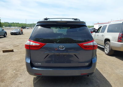 2015 Toyota Sienna Le 8 Passenger, daño Frontal, Iaai lote 45237146, foto 17 de 17