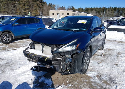 2021 Nissan Murano Sv Intelligent Awd, daño Frontal, Iaai lote 44233463, foto 6 de 16