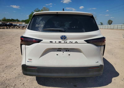 2025 Toyota Sienna Le 8-passenger, Front End damage, Copart lot 49116886, photo 6 of 13