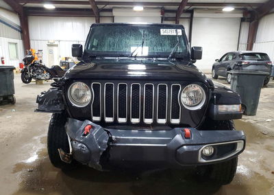 2019 Jeep Wrangler Unlimited Sahara, daño Frontal, Copart lote 54519116, foto 5 de 15