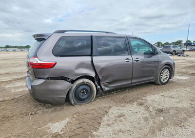 2015 Toyota Sienna Xle Premium 8-passenger, Rear End damage, Copart lot 56293186, photo 3 of 12