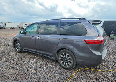 2019 Toyota Sienna Limited 7-passenger, uszkodzenie: Grad, Copart lot 54904116, zdjęcie 2 z 13