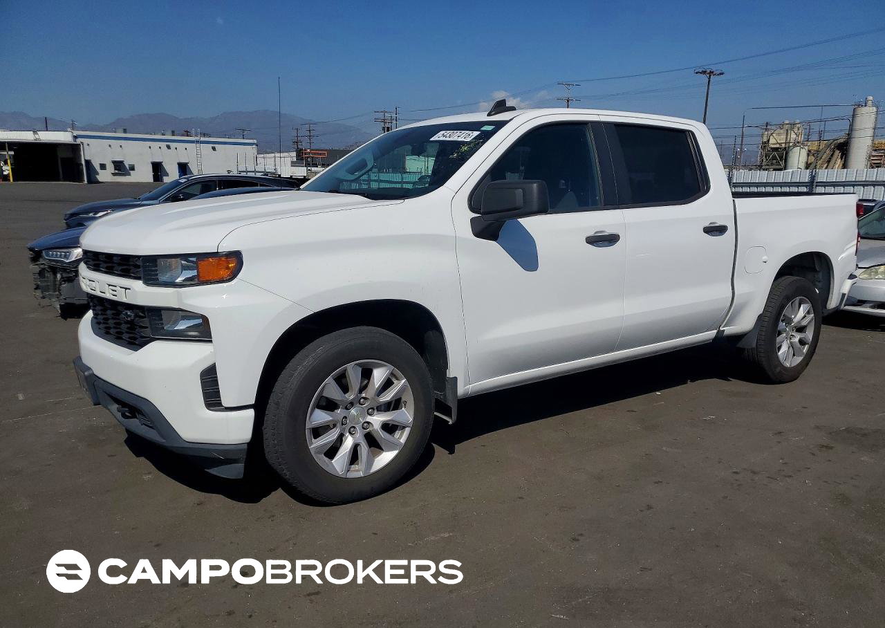 2021 Chevrolet Silverado C1500 Custom, uszkodzenie: Drobne wgniecenia/zarysowania, Copart lot 54307416