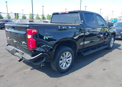 2022 Chevrolet Silverado 1500 Ltd 2wd  Short Bed Custom, uszkodzenie: Front & Rear, Iaai lot 45102844, zdjęcie 4 z 19