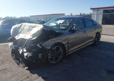 2022 Kia K5 Ex, Front End damage, Iaai lot 45030958, photo 2 of 16