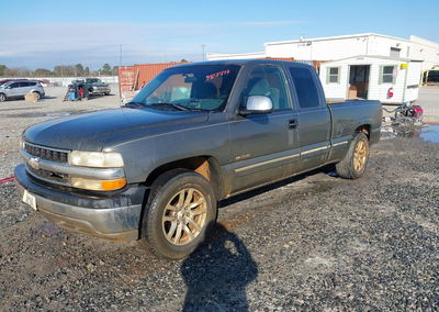 2001 Chevrolet Silverado 1500 Ls, daño Trasero derecho, Iaai lote 44277343, foto 2 de 11