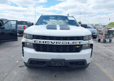 2021 Chevrolet Silverado 1500 4wd  Short Bed Custom, пошкодження: Град, Iaai лот 45025323, фото 12 з 16