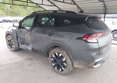 2024 Kia Sportage Plug-in Hybrid X-line Prestige, daño Lateral izquierdo, Iaai lote 45080605, foto 3 de 16