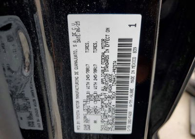 2025 Toyota Tacoma Sr, daño Lateral, Copart lote 50911166, foto 12 de 12