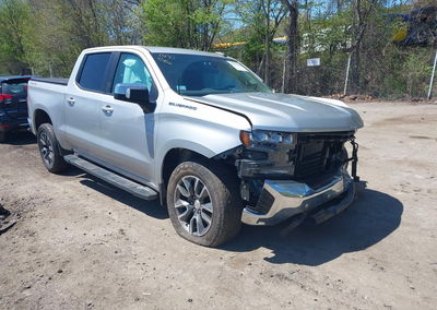 2022 Chevrolet Silverado 1500 Ltd 4wd  Short Bed Lt, пошкодження: Підвіска, Iaai лот 45032768