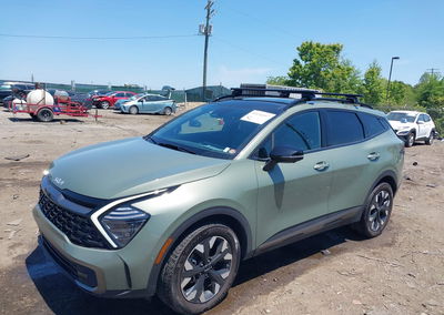 2023 Kia Sportage Plug-in Hybrid X-line Prestige, daño Trasero derecho, Iaai lote 45134557, foto 2 de 17