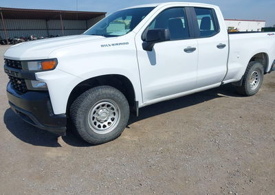 2020 Chevrolet Silverado 1500 4wd  Standard Bed Wt, daño Lateral izquierdo, Iaai lote 45284414, foto 6 de 16