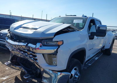 2022 Chevrolet Silverado 3500hd 4wd  Long Bed Ltz, uszkodzenie: Przód, Iaai lot 44668191, zdjęcie 2 z 15