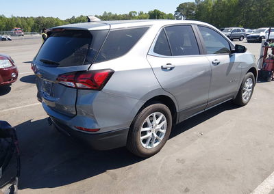 2023 Chevrolet Equinox Awd 2fl, Left Rear damage, Iaai lot 44909500, photo 4 of 16