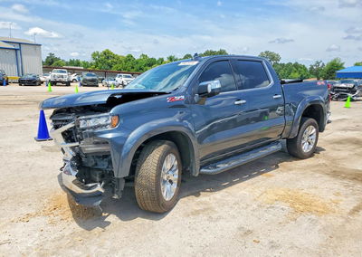 2019 Chevrolet Silverado K1500 Ltz, daño Frontal, Copart lote 56025916
