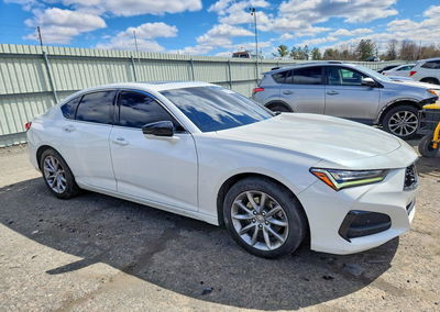 2021 Acura Tlx, Front End damage, Copart lot 46090956, photo 4 of 12