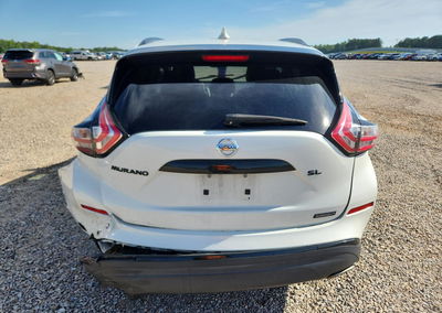 2018 Nissan Murano S, daño Trasero, Copart lote 56306976, foto 6 de 14