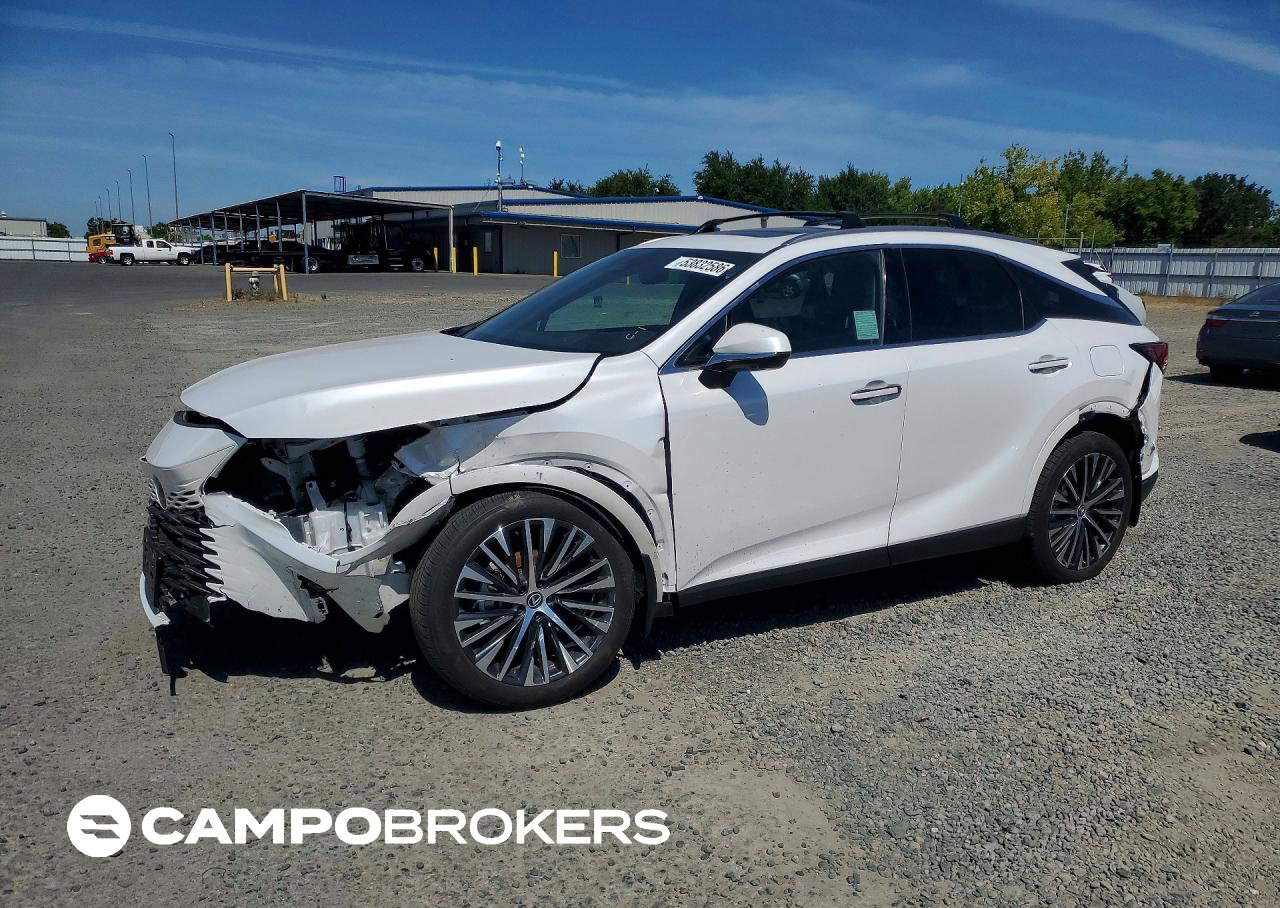 2024 Lexus Rx 350h Premium+, Front End damage, Copart lot 53832586