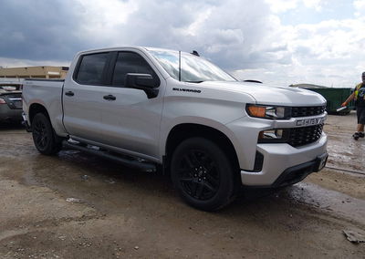 2021 Chevrolet Silverado 1500 4wd  Short Bed Custom, daño Trasero, Iaai lote 45164638