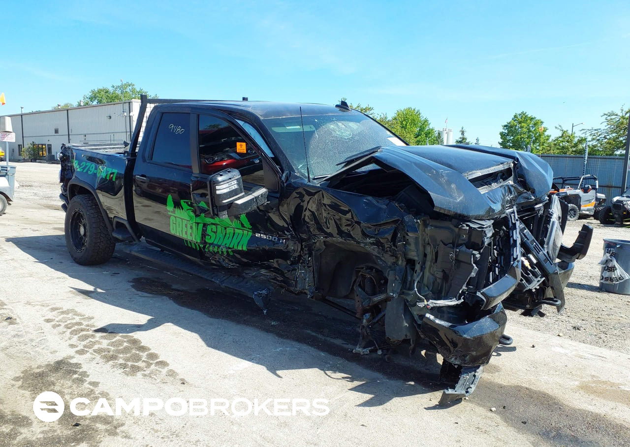 2022 Chevrolet Silverado 2500hd 4wd  Standard Bed Custom, daño Frontal, Iaai lote 44999480