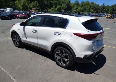 2021 Kia Sportage Sx Turbo, Rear damage, Iaai lot 45352857, photo 3 of 17
