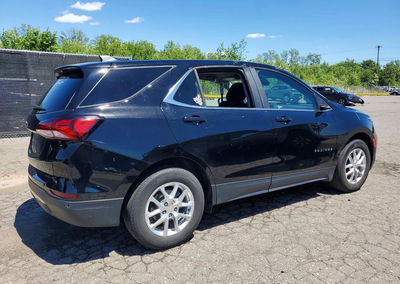 2023 Chevrolet Equinox Lt, Side damage, Copart lot 56604836, photo 3 of 15