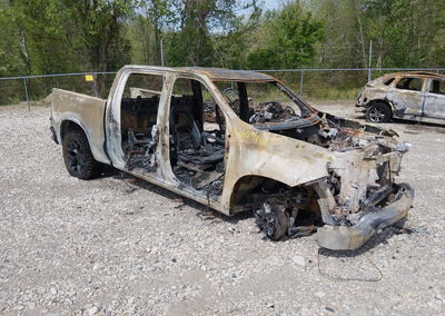 2022 Chevrolet Silverado 1500 4wd  Short Bed Custom, daño Exterior Burn, Iaai lote 44891233
