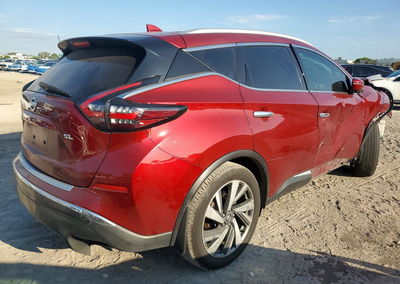 2021 Nissan Murano Sl, daño Frontal, Copart lote 52049476, foto 3 de 13