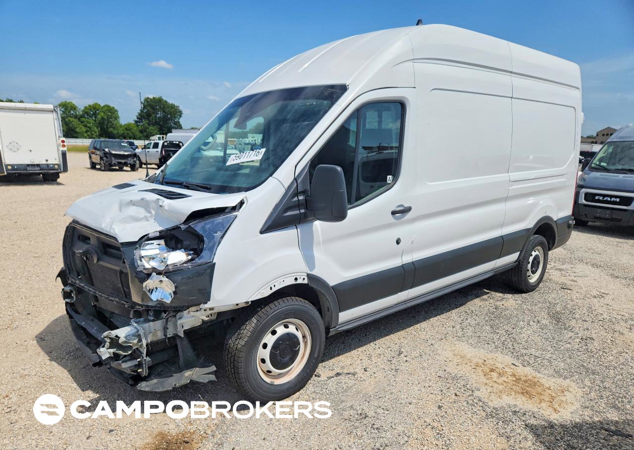 2022 Ford Transit 250 Delivery Van, daño Frontal, Copart lote 59011716