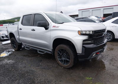 2021 Chevrolet Silverado 1500 4wd  Short Bed Lt Trail Boss, uszkodzenie: Lewy bok, Iaai lot 45155481