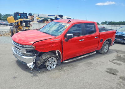 2020 Chevrolet Silverado C1500 Lt, daño Frontal, Copart lote 57263606