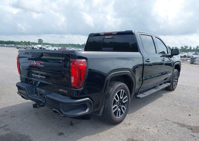 2020 Gmc Sierra 1500 4wd  Short Box At4, daño Lateral izquierdo, Iaai lote 45135732, foto 4 de 16