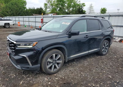 2025 Honda Pilot Touring, Side damage, Copart lot 51590316