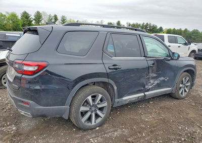 2025 Honda Pilot Touring, daño Lateral, Copart lote 51590316, foto 3 de 13