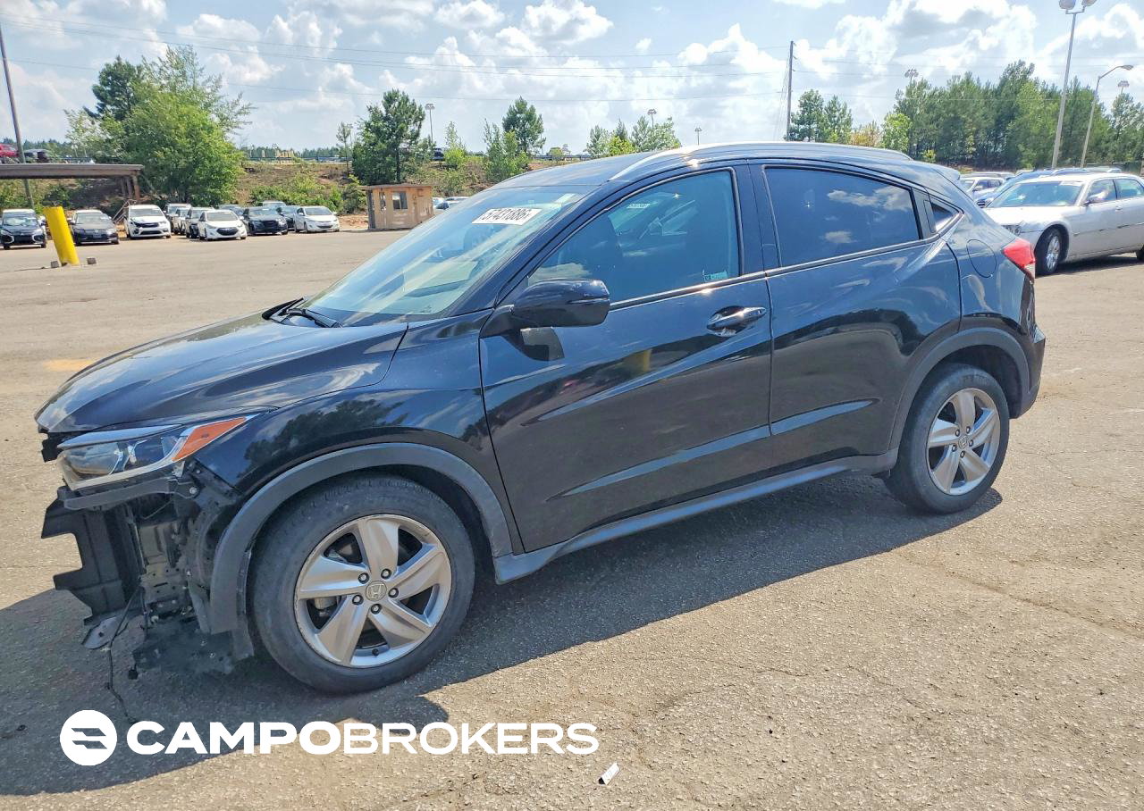2020 Honda Hr-v Ex, daño Frontal, Copart lote 57431886