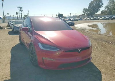 2022 Tesla Model X, uszkodzenie: Drobne wgniecenia/zarysowania, Copart lot 48436405, zdjęcie 11 z 13