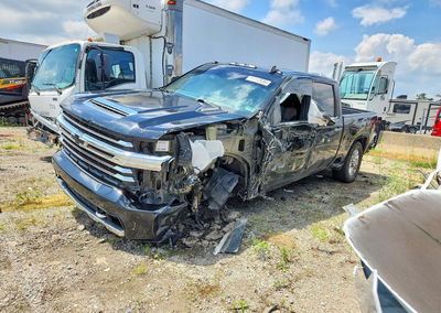 2020 Chevrolet Silverado K3500 High Country, пошкодження: Бік, Copart лот 56352656