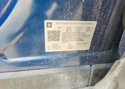 2020 Chevrolet Equinox Premier, Water/Flood damage, Copart lot 54508116, photo 12 of 14